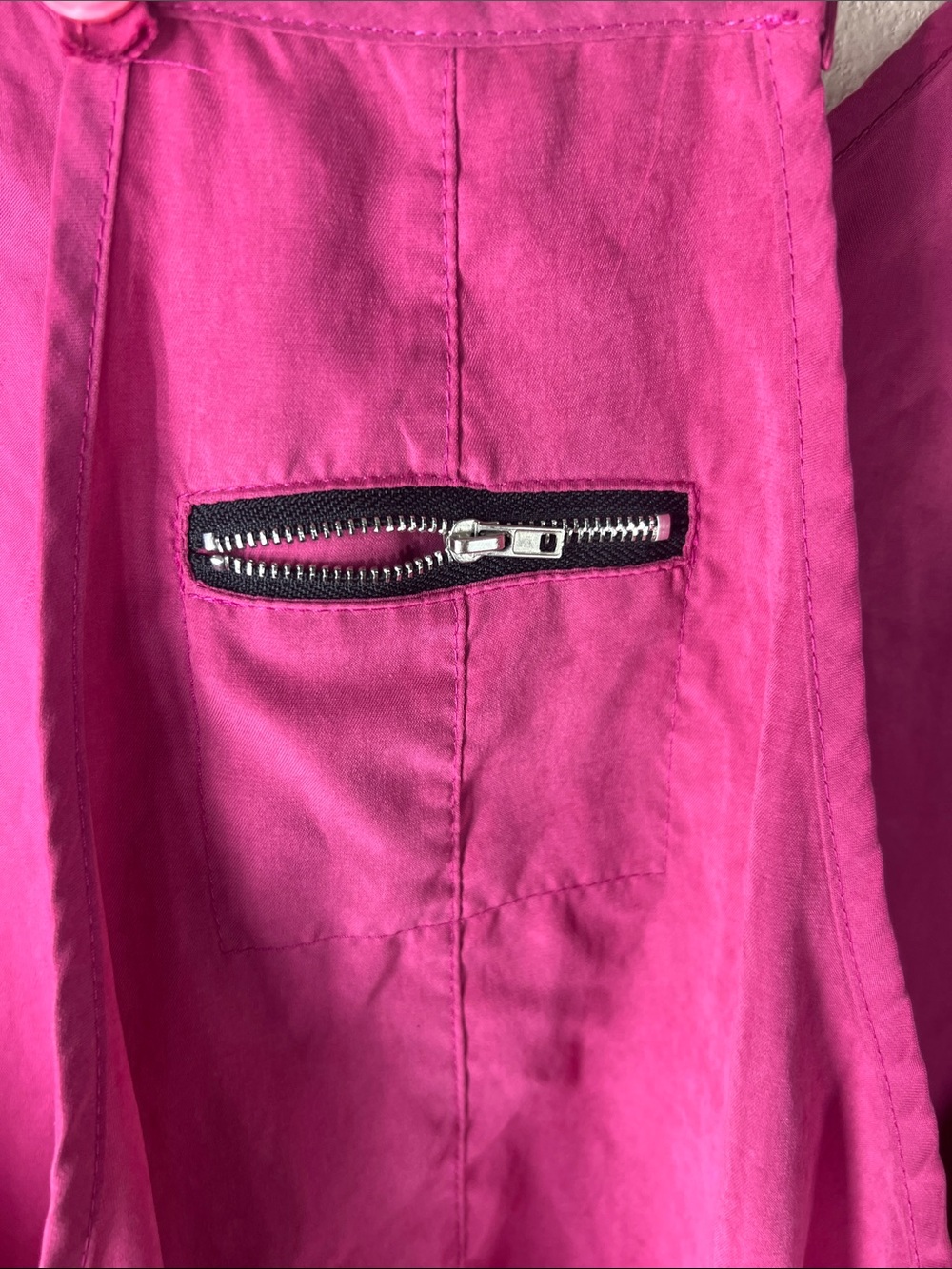Women's Hot Pink Overalls Jumpsuit - Picture 3 of 10